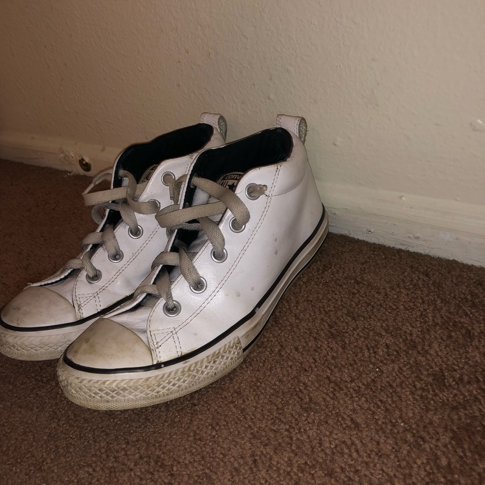 Old white converse